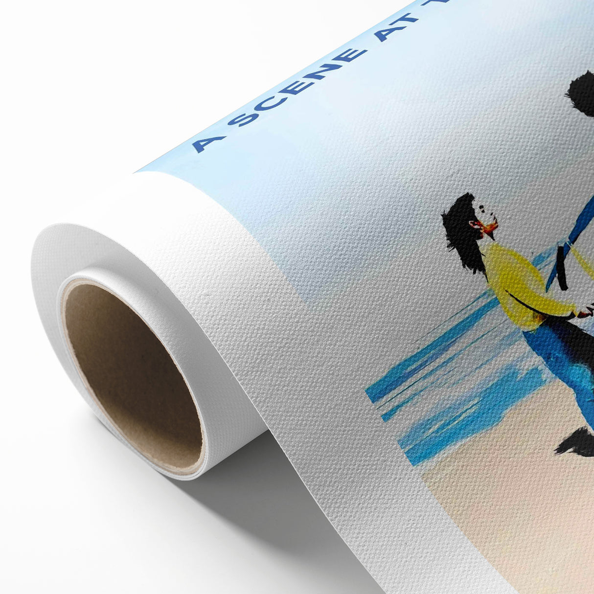 1990s Vintage Movie Poster - Classic 90s Film Art - A Scene at the Sea