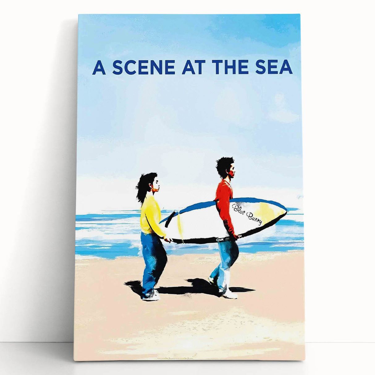 1990s Vintage Movie Poster - Classic 90s Film Art - A Scene at the Sea