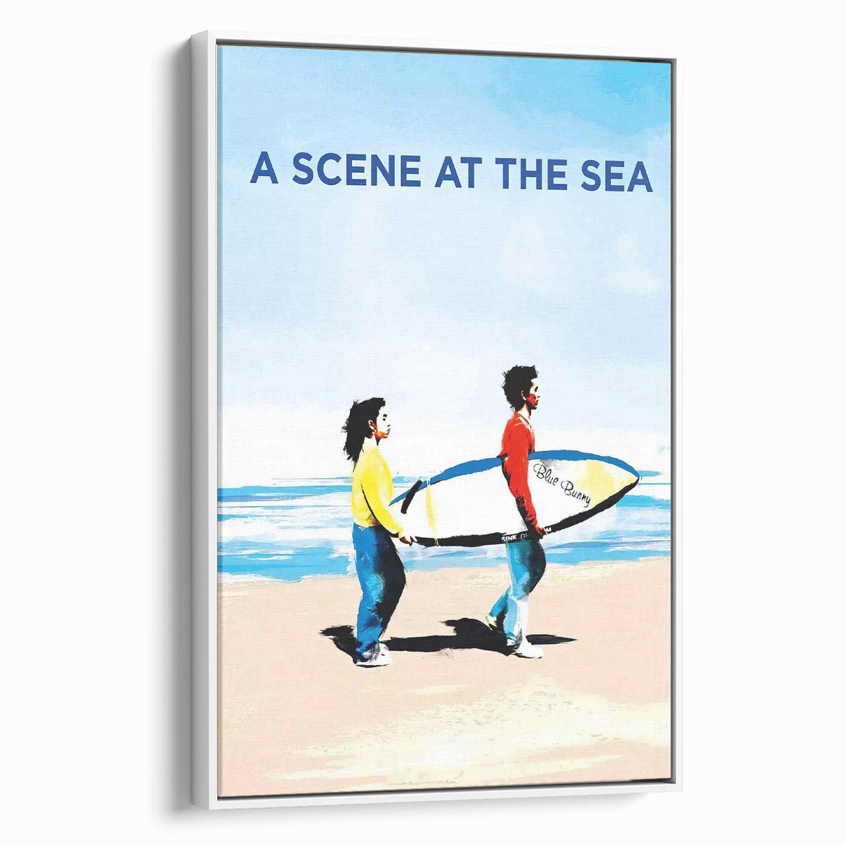 1990s Vintage Movie Poster - Classic 90s Film Art - A Scene at the Sea