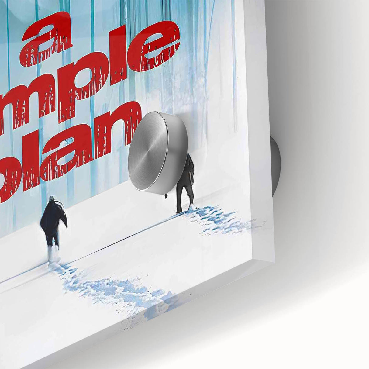 1990s Vintage Movie Poster - Classic 90s Film Art - A Simple Plan