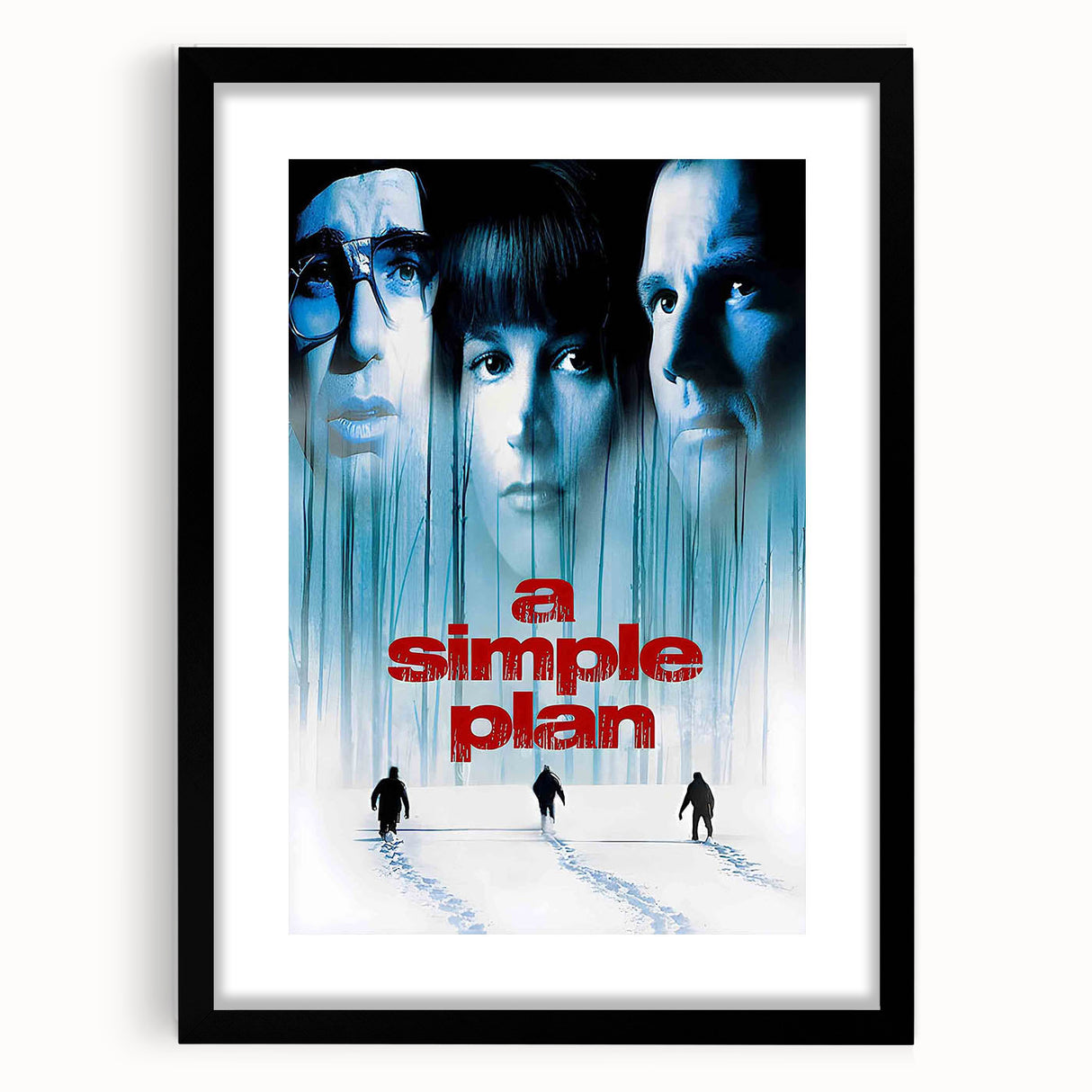 1990s Vintage Movie Poster - Classic 90s Film Art - A Simple Plan