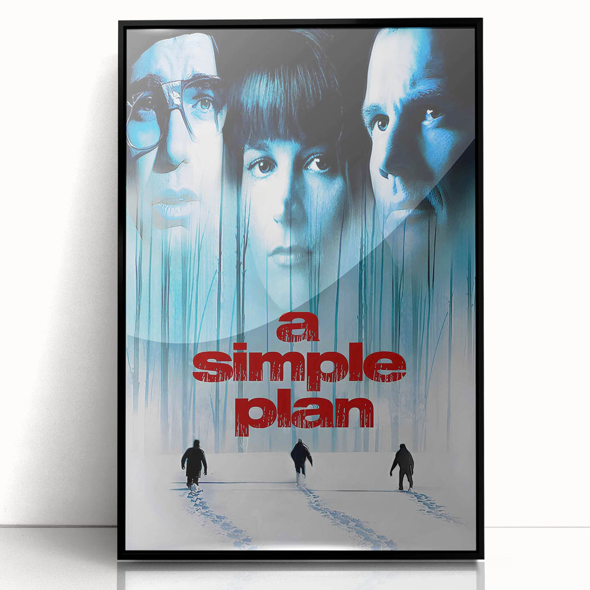 1990s Vintage Movie Poster - Classic 90s Film Art - A Simple Plan