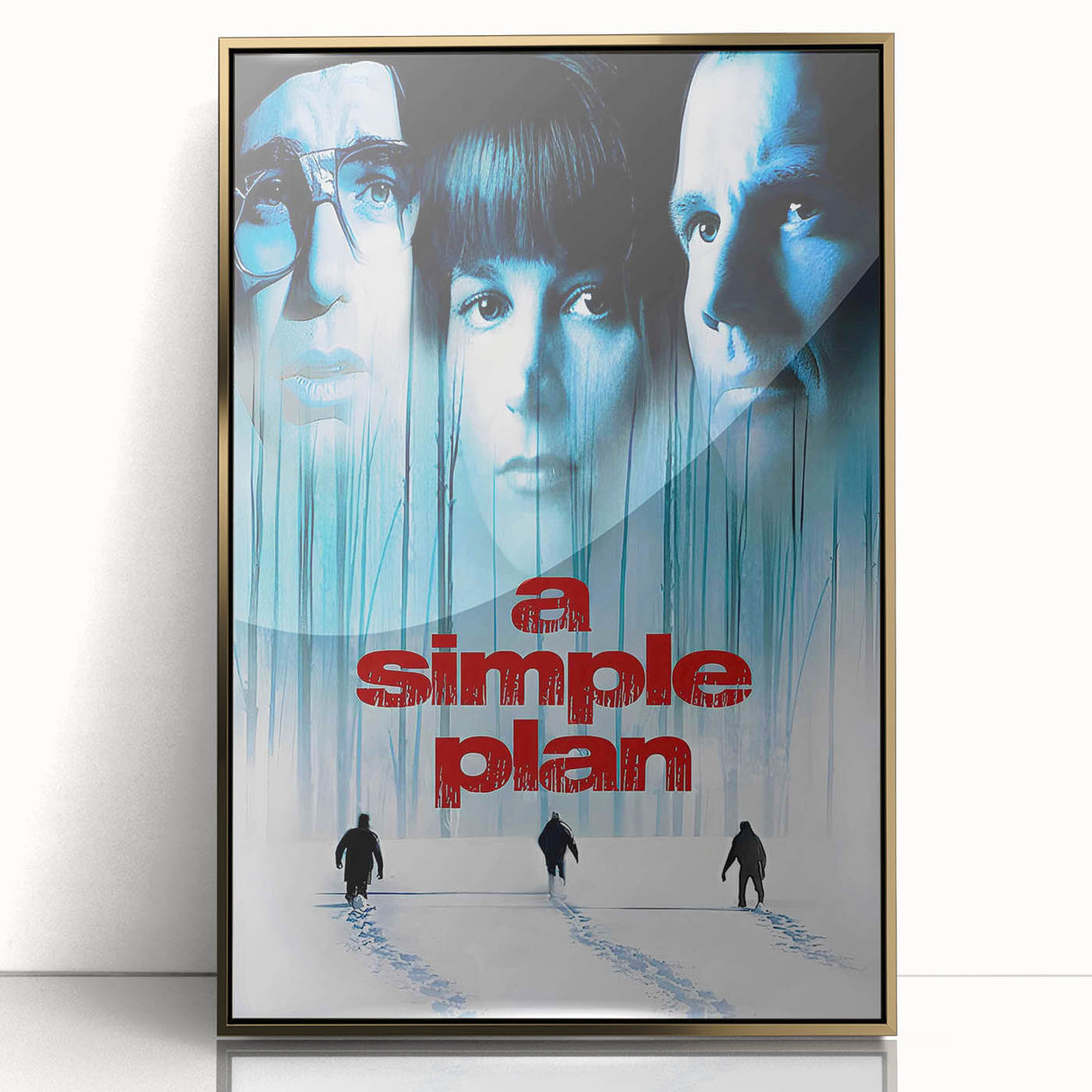 1990s Vintage Movie Poster - Classic 90s Film Art - A Simple Plan