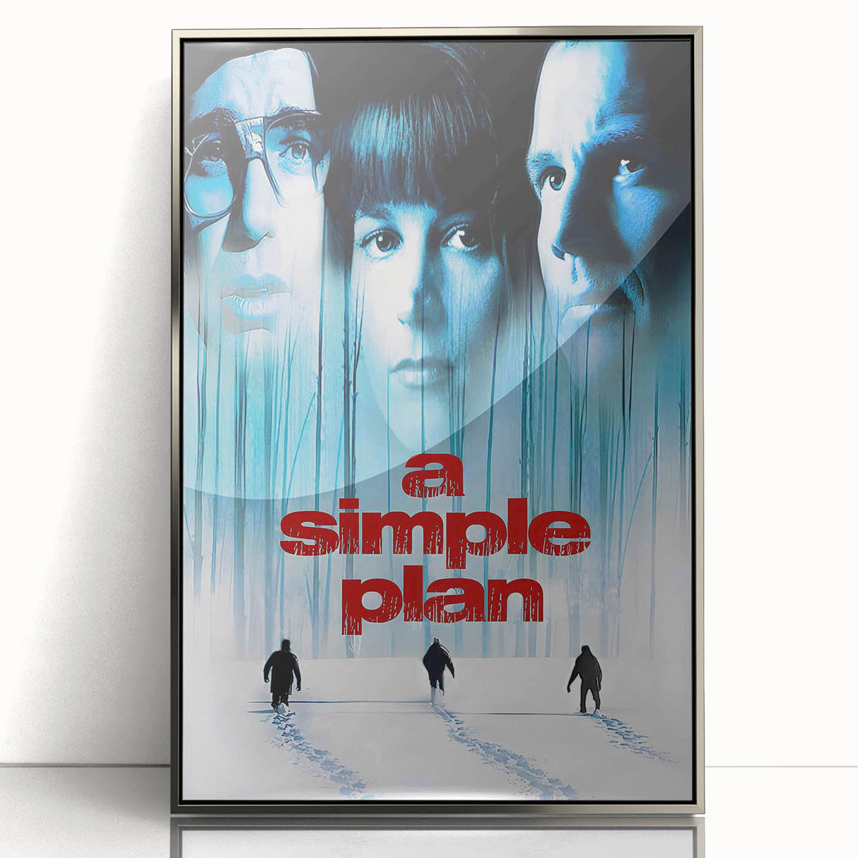 1990s Vintage Movie Poster - Classic 90s Film Art - A Simple Plan