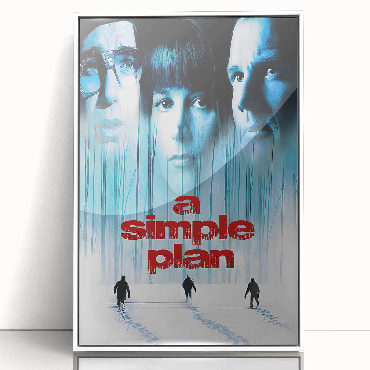 1990s Vintage Movie Poster - Classic 90s Film Art - A Simple Plan