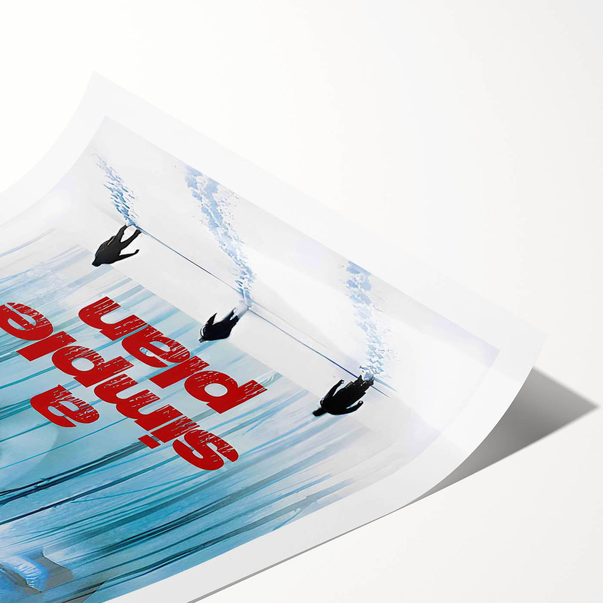 1990s Vintage Movie Poster - Classic 90s Film Art - A Simple Plan