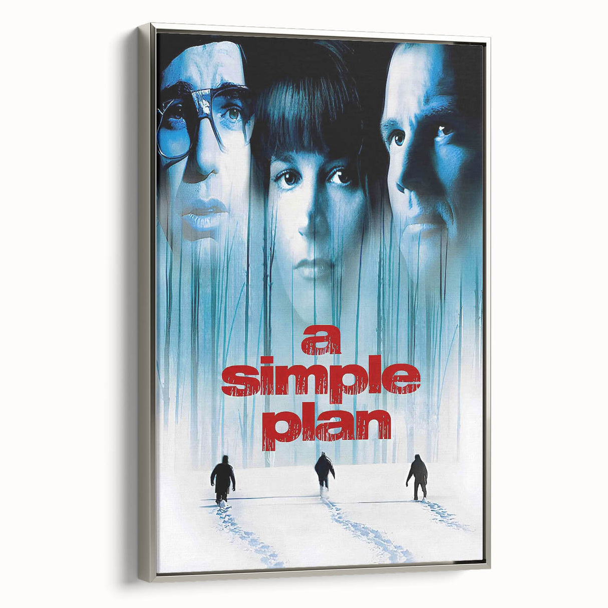 1990s Vintage Movie Poster - Classic 90s Film Art - A Simple Plan