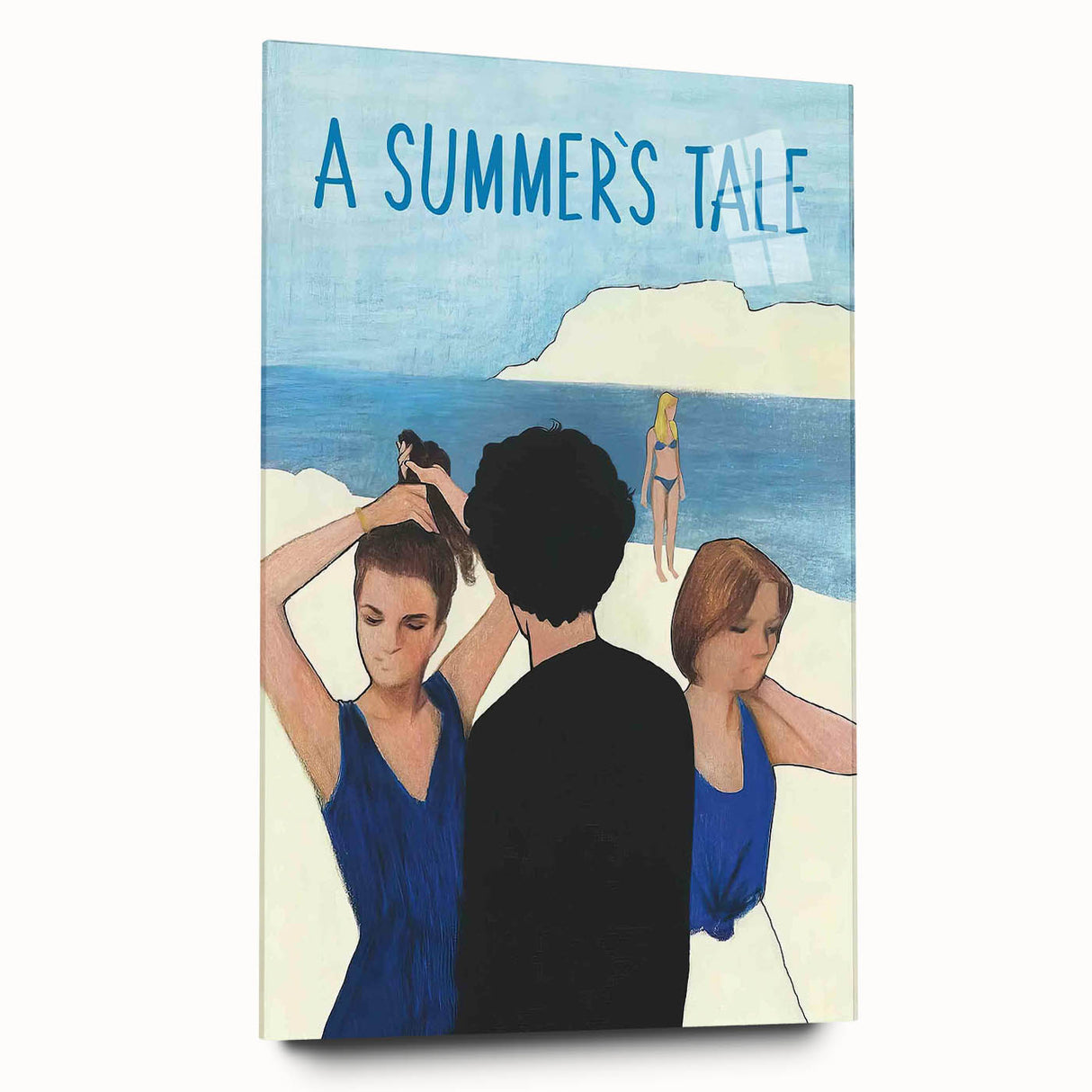 1990s Vintage Movie Poster - Classic 90s Film Art - A Summer’s Tale
