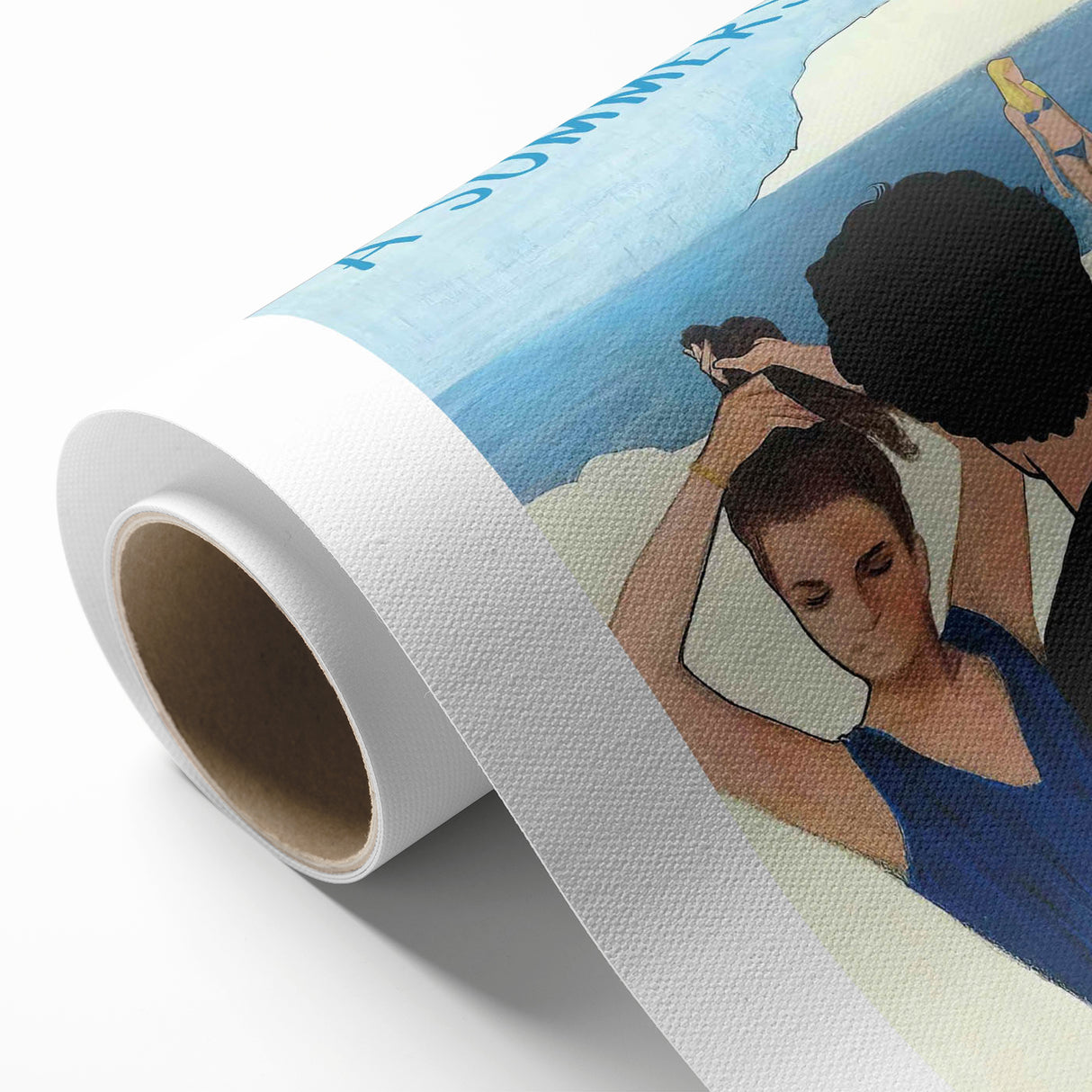 1990s Vintage Movie Poster - Classic 90s Film Art - A Summer’s Tale