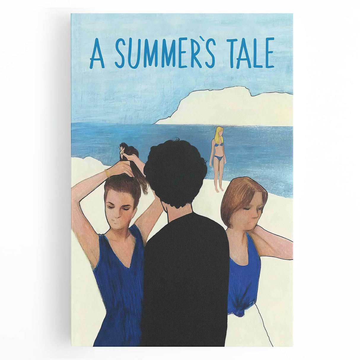 1990s Vintage Movie Poster - Classic 90s Film Art - A Summer’s Tale