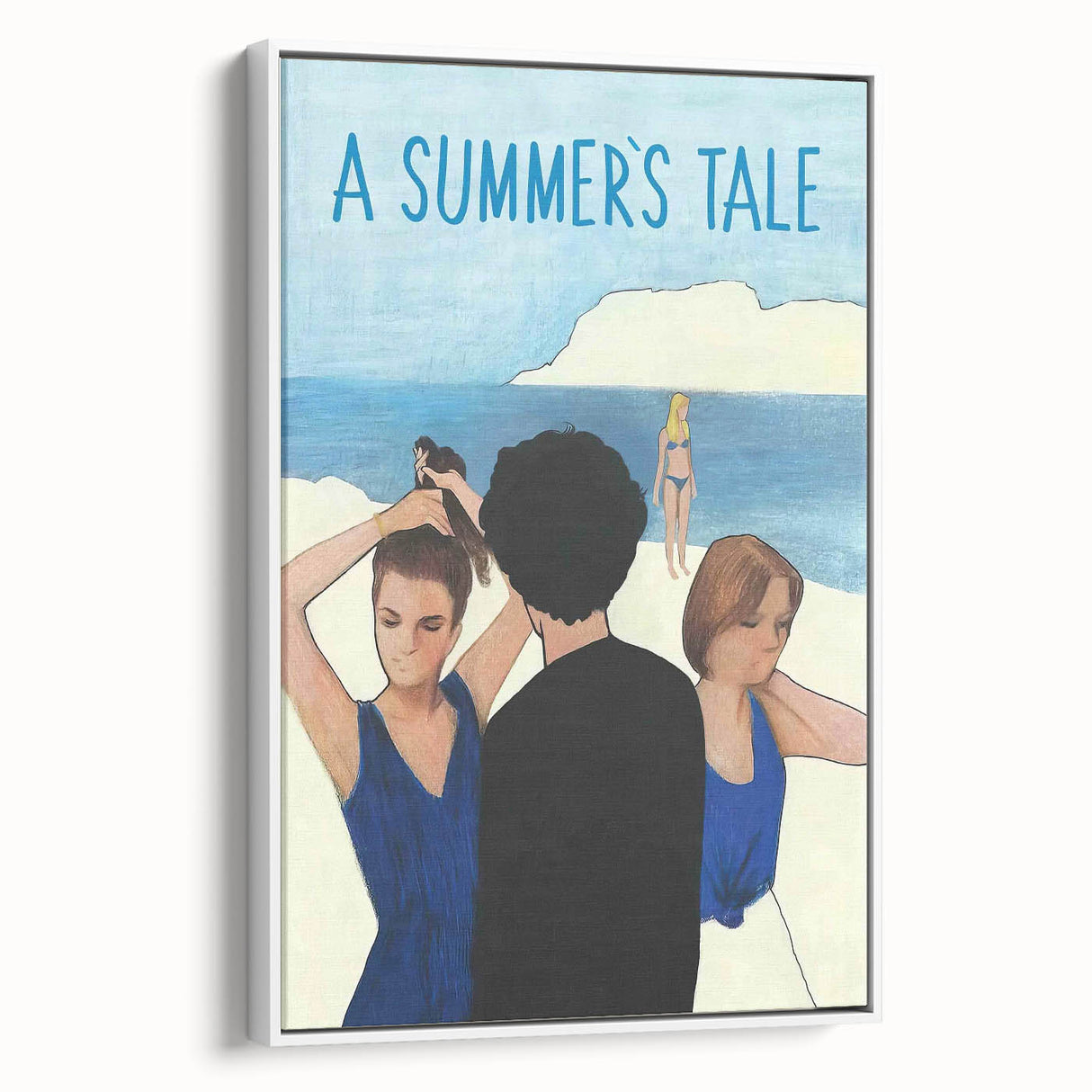 1990s Vintage Movie Poster - Classic 90s Film Art - A Summer’s Tale