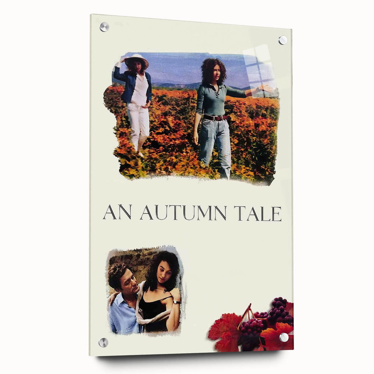 1990s Vintage Movie Poster - Classic 90s Film Art - An Autumn Tale