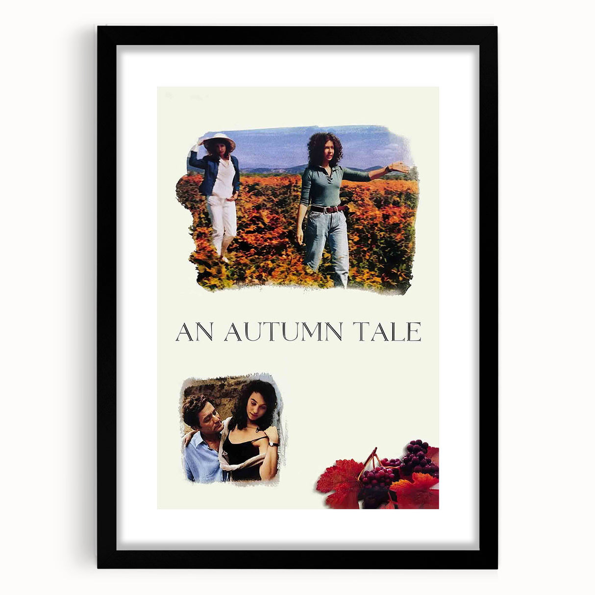 1990s Vintage Movie Poster - Classic 90s Film Art - An Autumn Tale