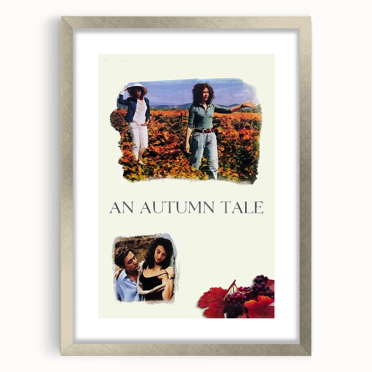 1990s Vintage Movie Poster - Classic 90s Film Art - An Autumn Tale