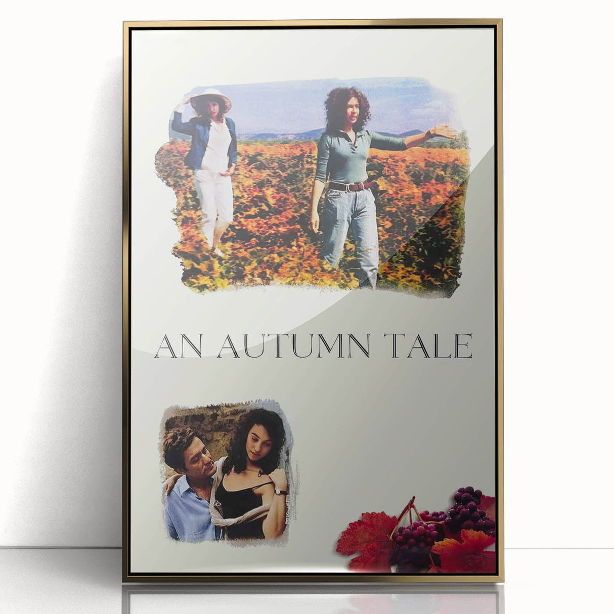 1990s Vintage Movie Poster - Classic 90s Film Art - An Autumn Tale