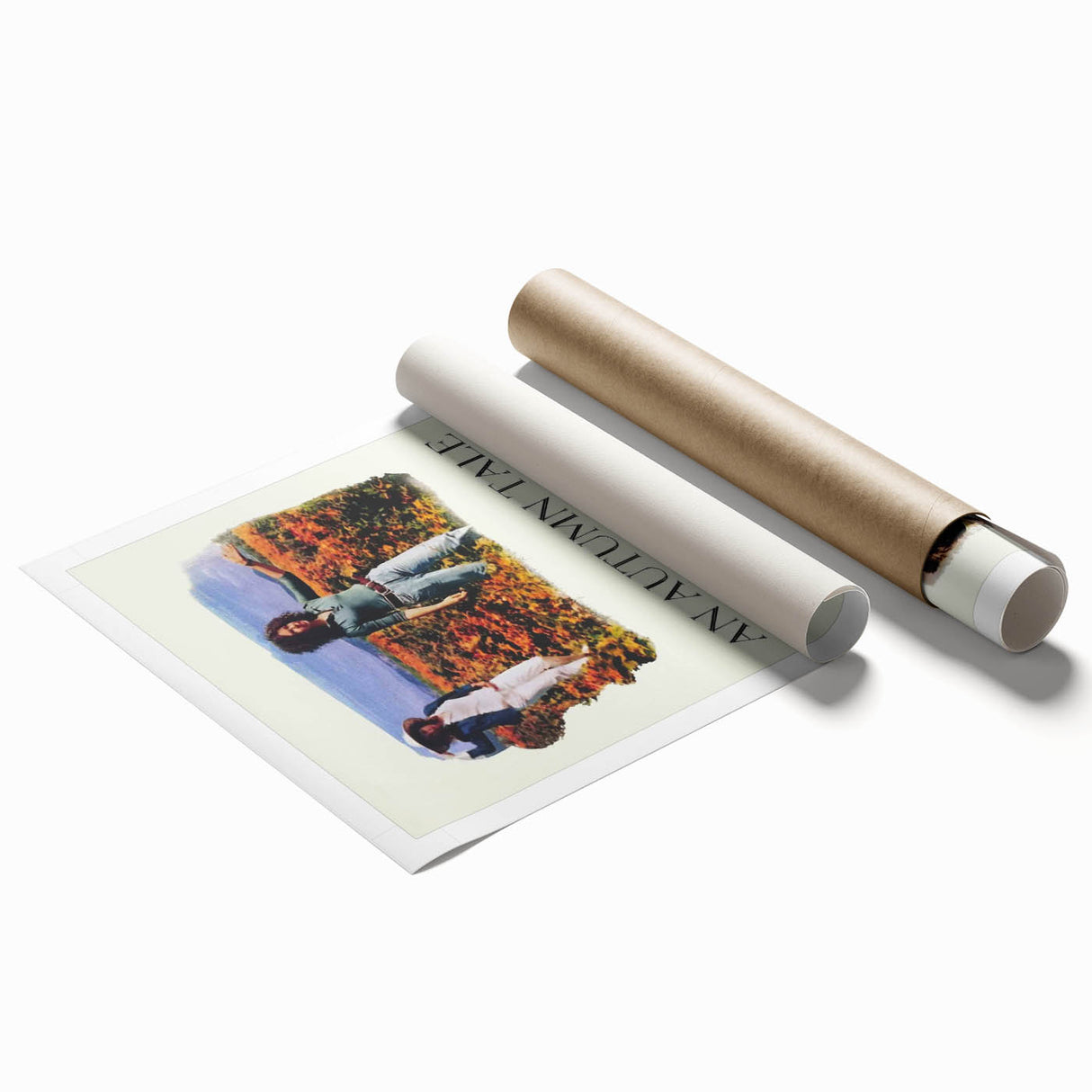 1990s Vintage Movie Poster - Classic 90s Film Art - An Autumn Tale