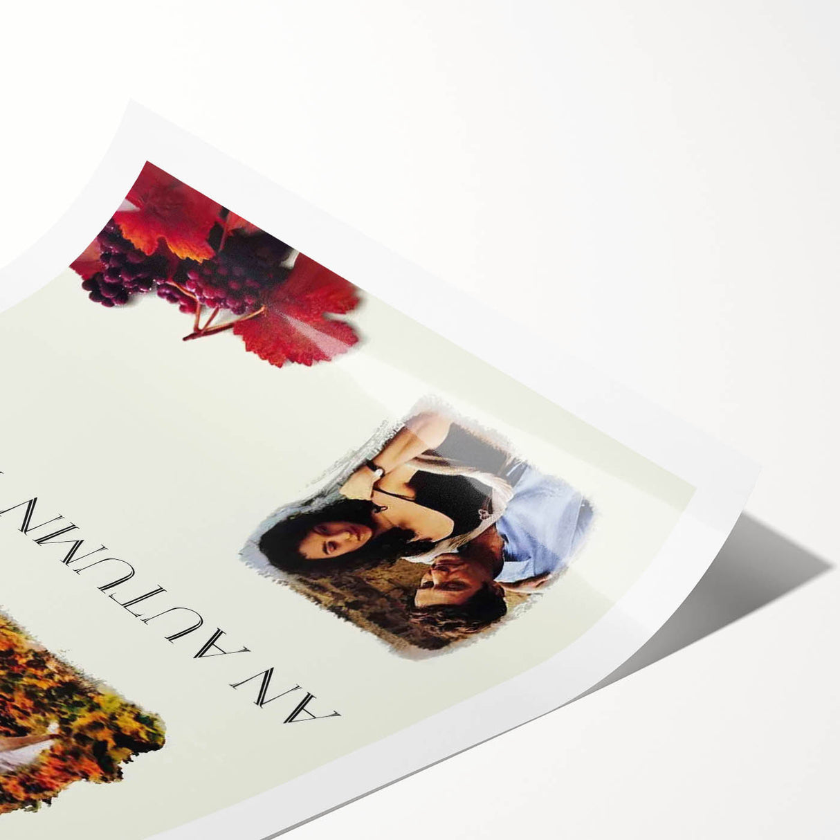 1990s Vintage Movie Poster - Classic 90s Film Art - An Autumn Tale