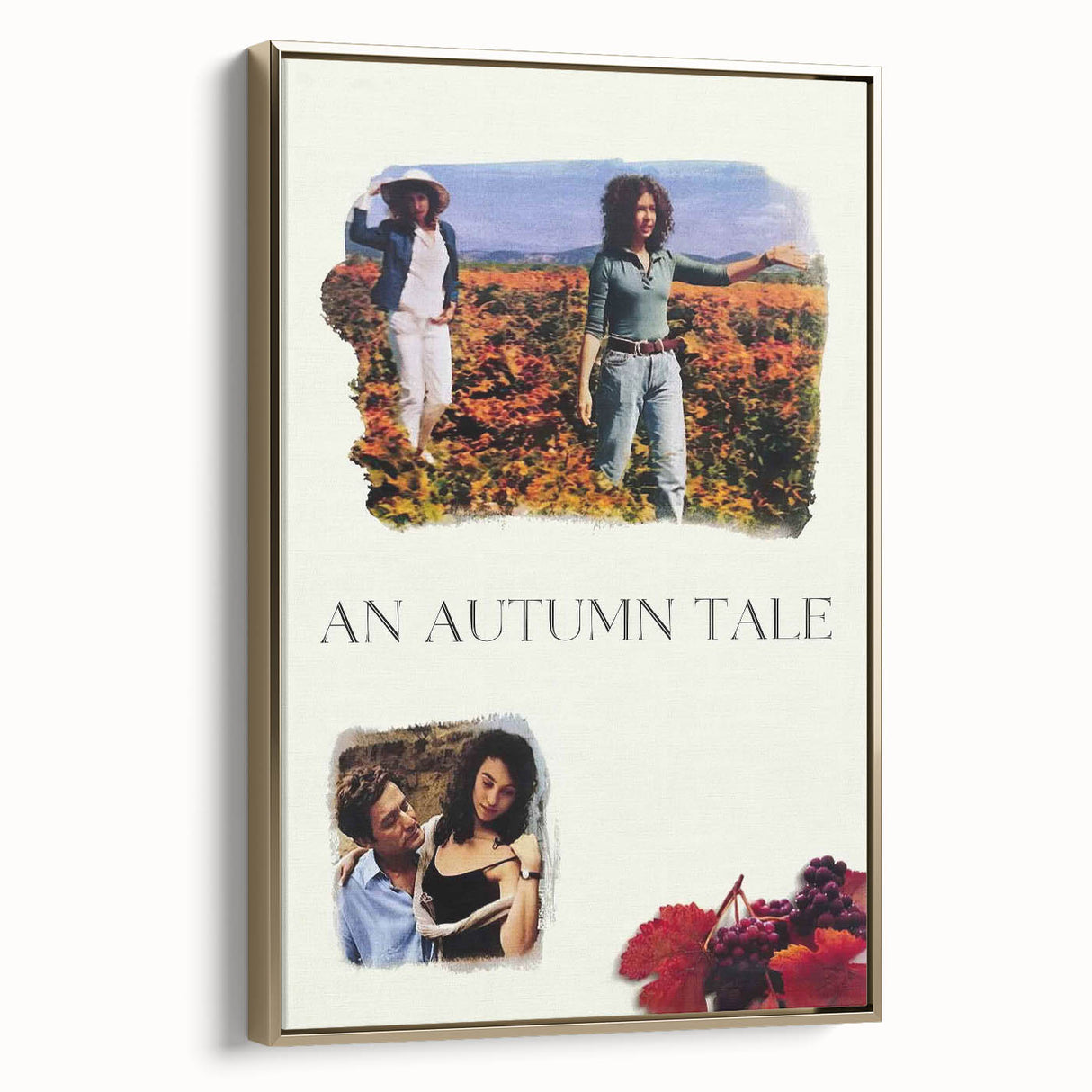 1990s Vintage Movie Poster - Classic 90s Film Art - An Autumn Tale