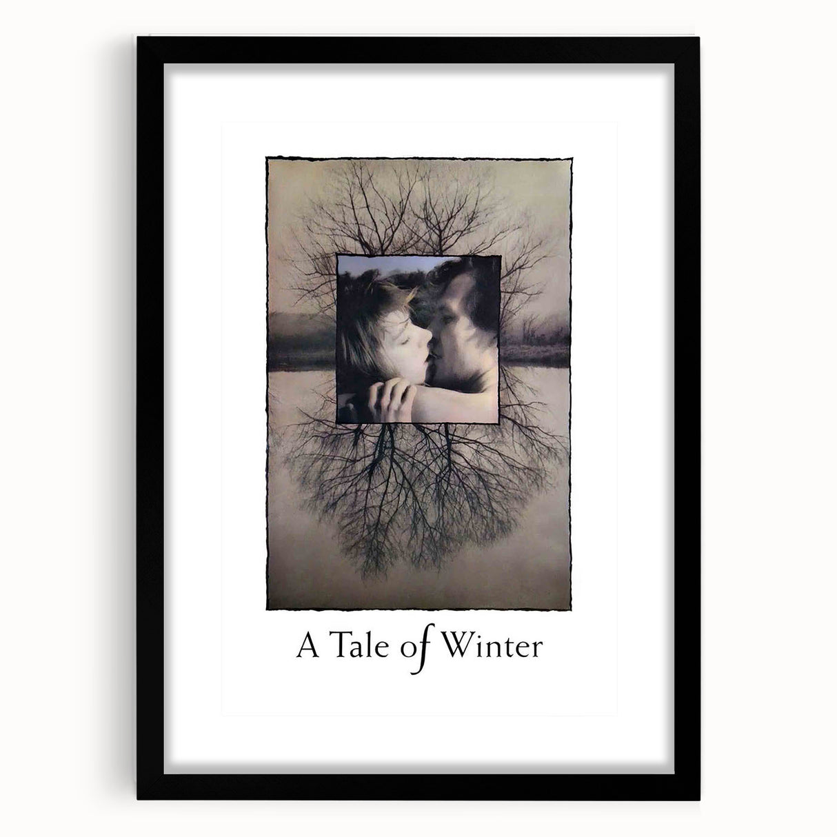 1990s Vintage Movie Poster - Classic 90s Film Art - A Tale of Winter
