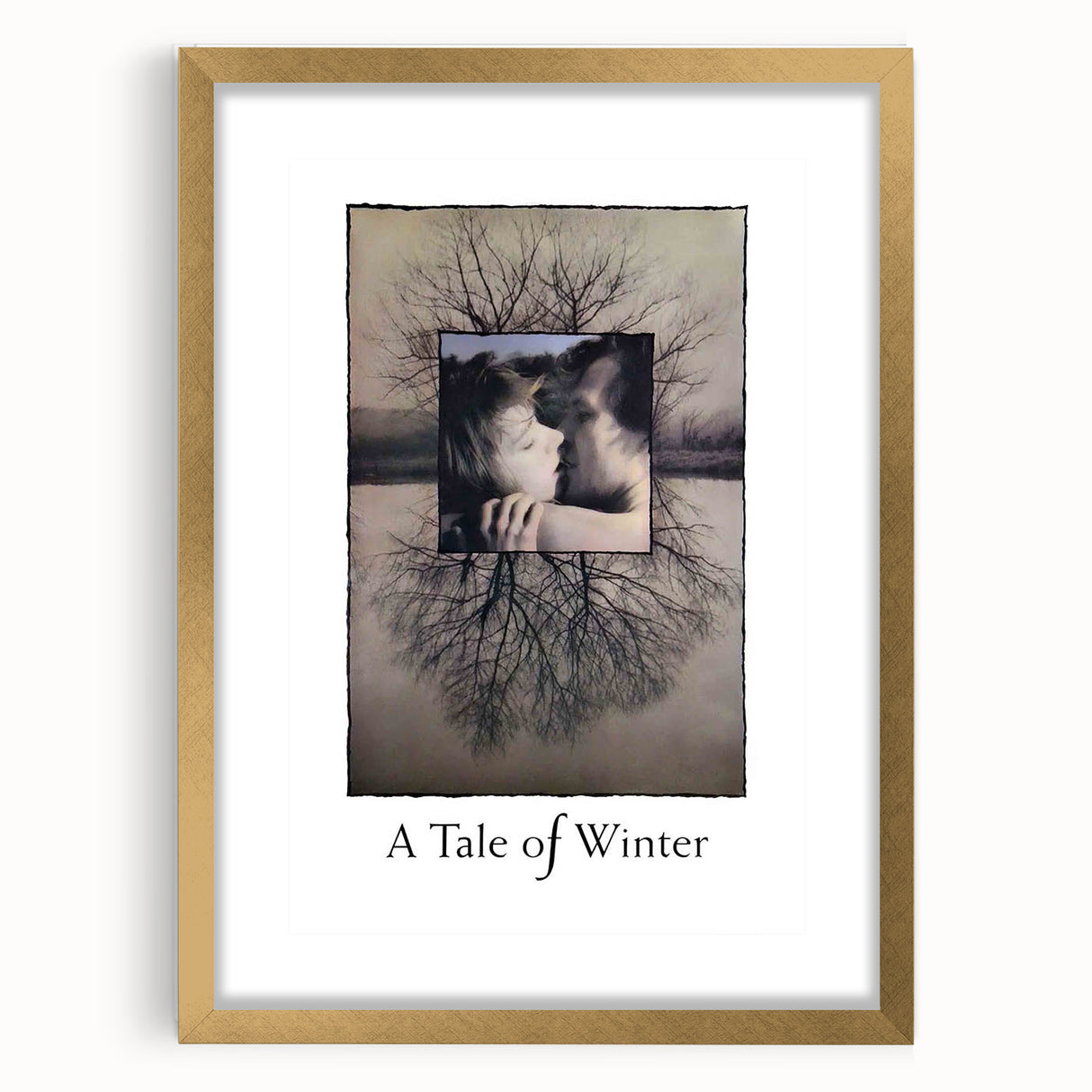 1990s Vintage Movie Poster - Classic 90s Film Art - A Tale of Winter