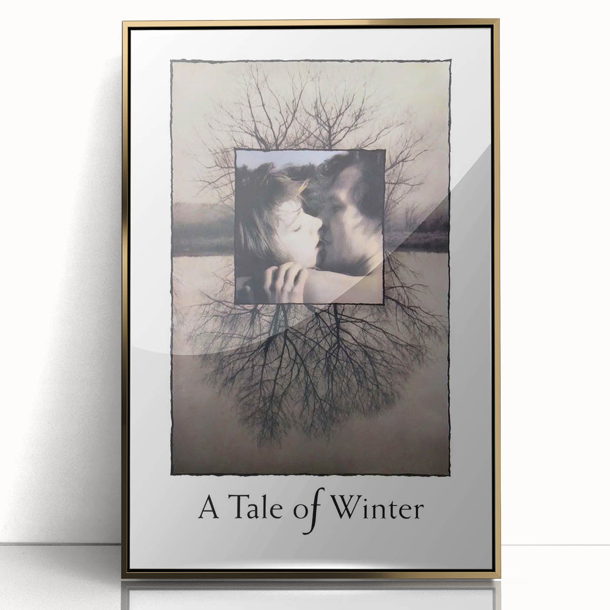 1990s Vintage Movie Poster - Classic 90s Film Art - A Tale of Winter