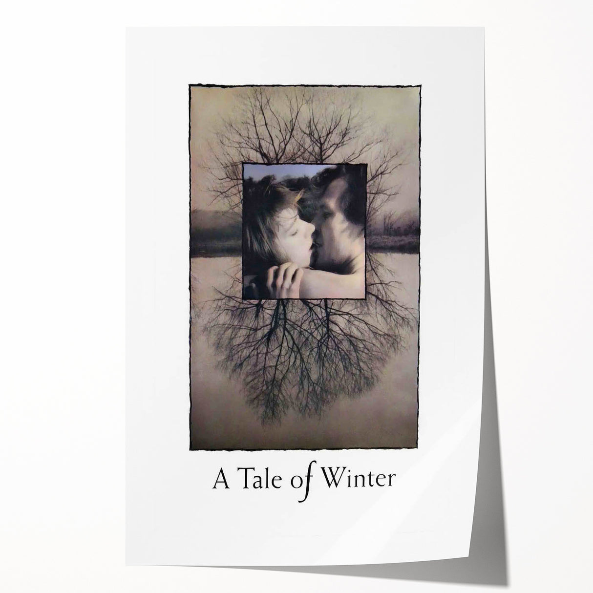 1990s Vintage Movie Poster - Classic 90s Film Art - A Tale of Winter