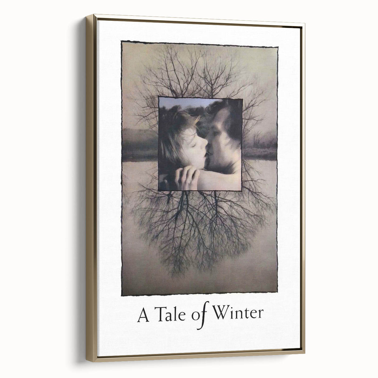 1990s Vintage Movie Poster - Classic 90s Film Art - A Tale of Winter