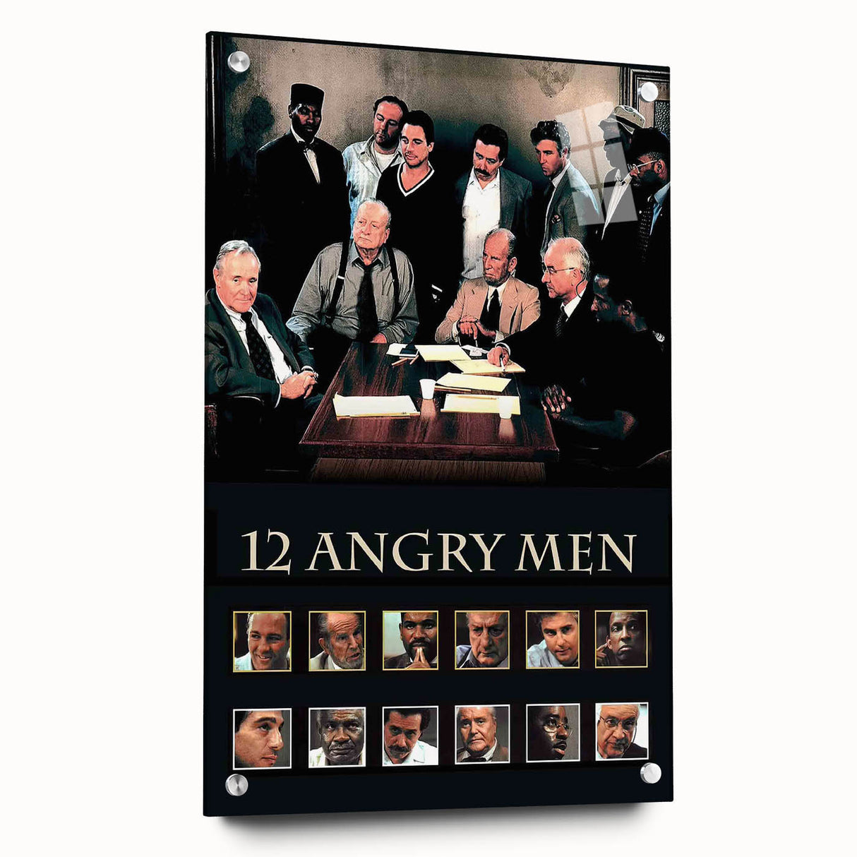 1990s Vintage Movie Poster – Classic 90s Film Art of 12 Angry Men