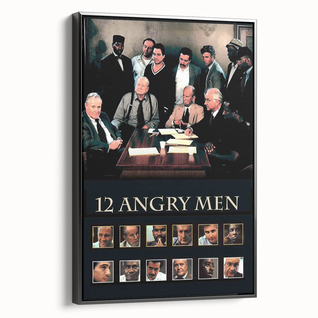 1990s Vintage Movie Poster – Classic 90s Film Art of 12 Angry Men