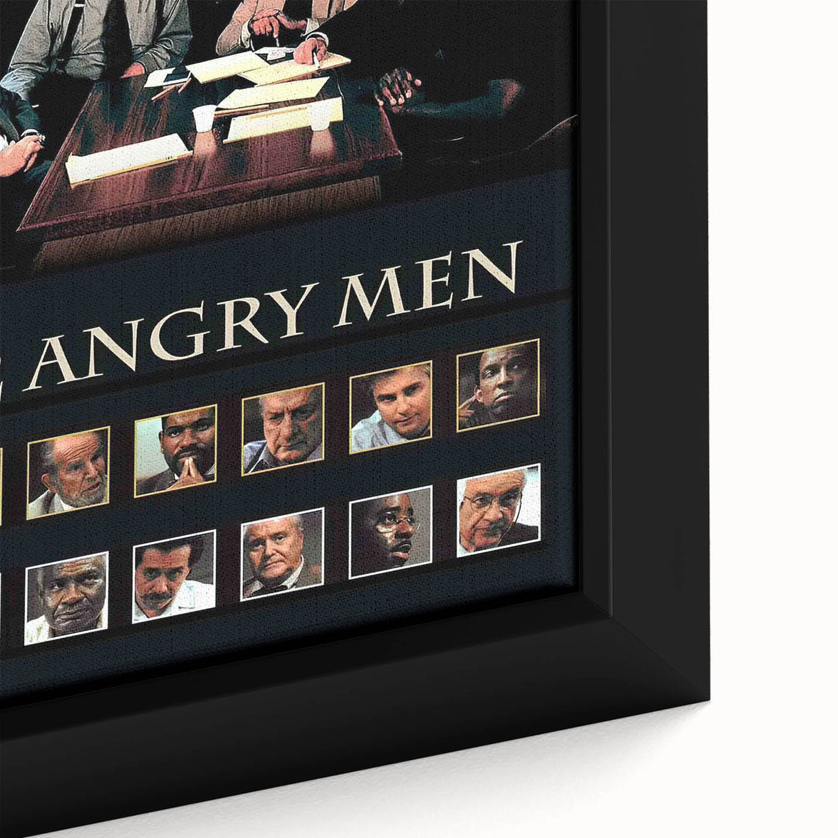 1990s Vintage Movie Poster – Classic 90s Film Art of 12 Angry Men