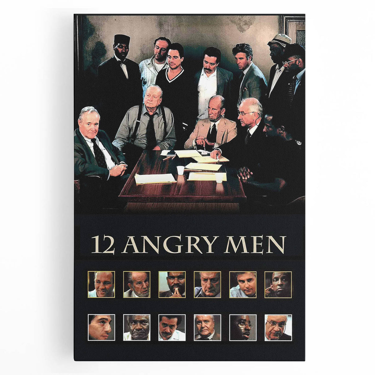 1990s Vintage Movie Poster – Classic 90s Film Art of 12 Angry Men
