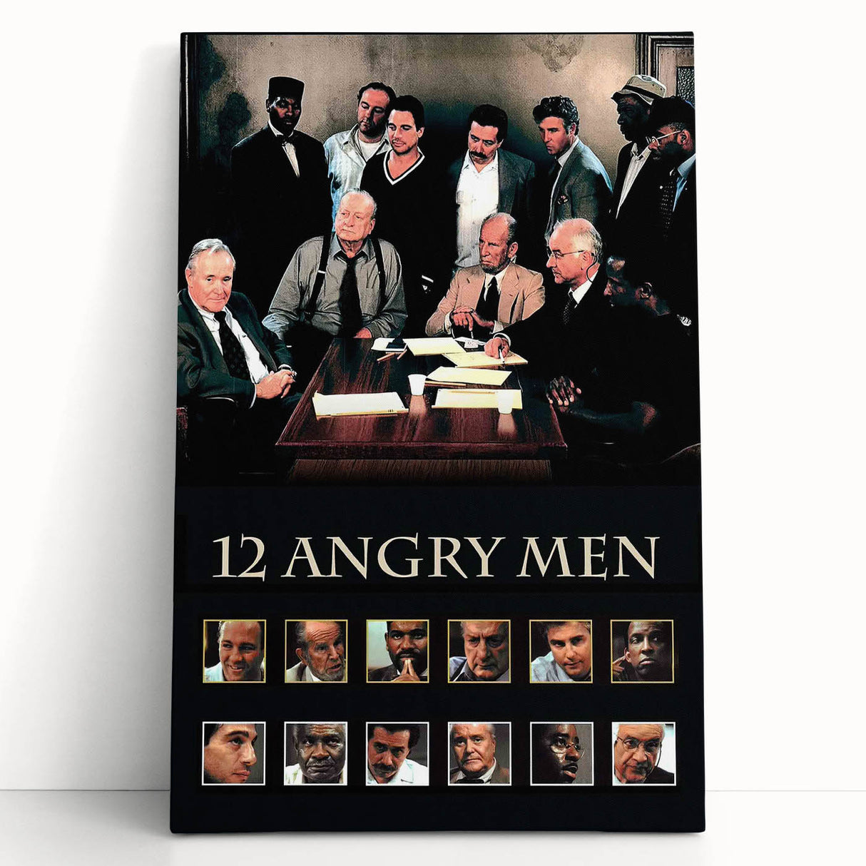 1990s Vintage Movie Poster – Classic 90s Film Art of 12 Angry Men
