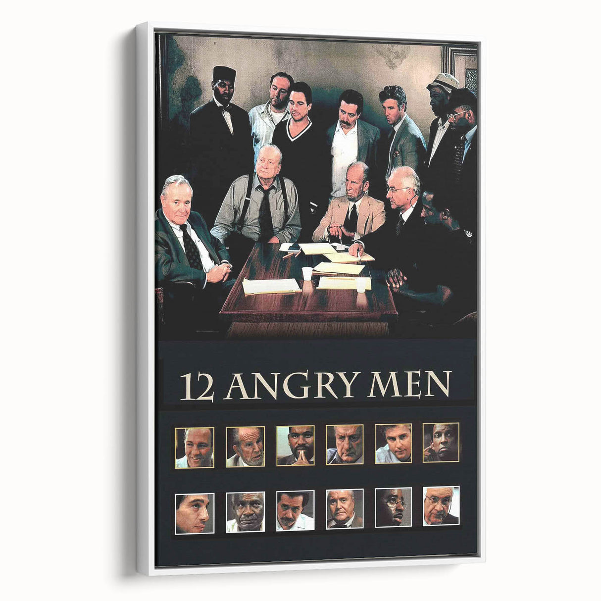 1990s Vintage Movie Poster – Classic 90s Film Art of 12 Angry Men