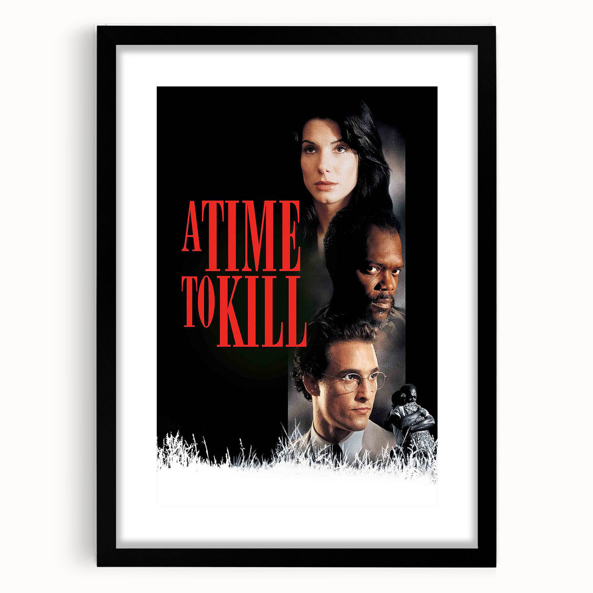 1990s Vintage Movie Poster - Classic 90s Film Art - A Time to Kill
