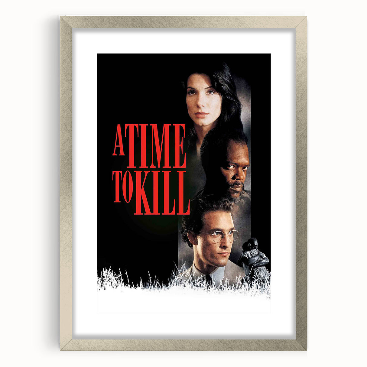 1990s Vintage Movie Poster - Classic 90s Film Art - A Time to Kill