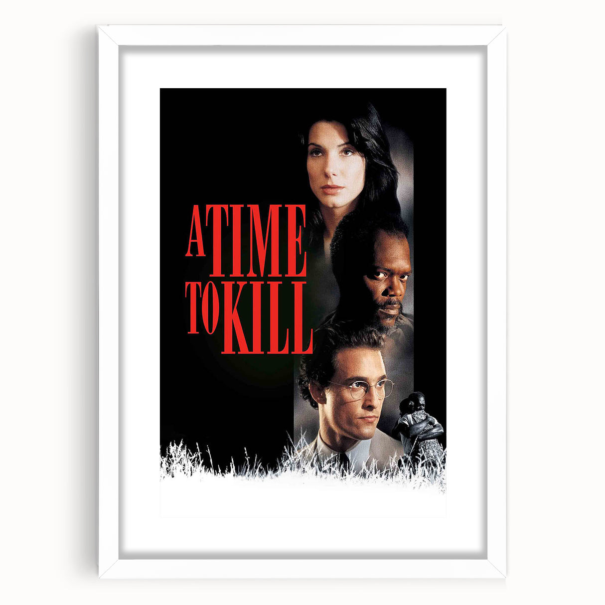 1990s Vintage Movie Poster - Classic 90s Film Art - A Time to Kill