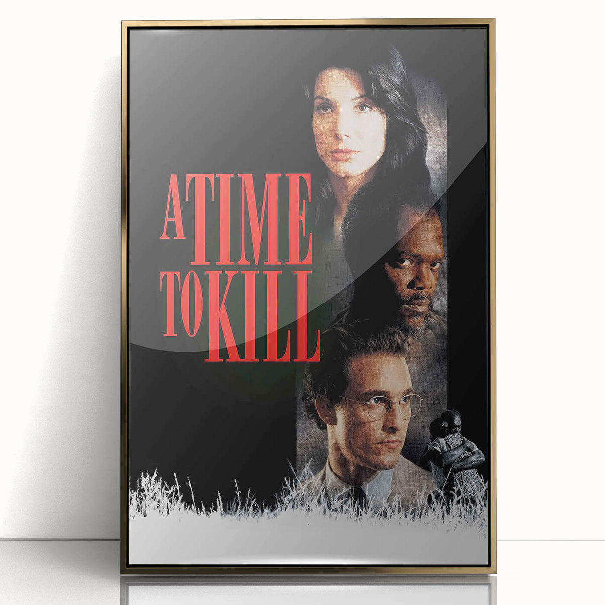 1990s Vintage Movie Poster - Classic 90s Film Art - A Time to Kill