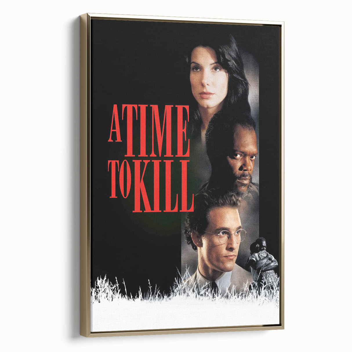 1990s Vintage Movie Poster - Classic 90s Film Art - A Time to Kill