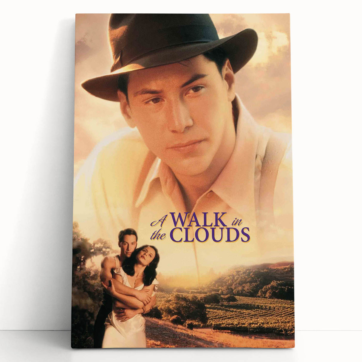 1990s Vintage Movie Poster - Classic 90s Film Art - A Walk in the Clouds
