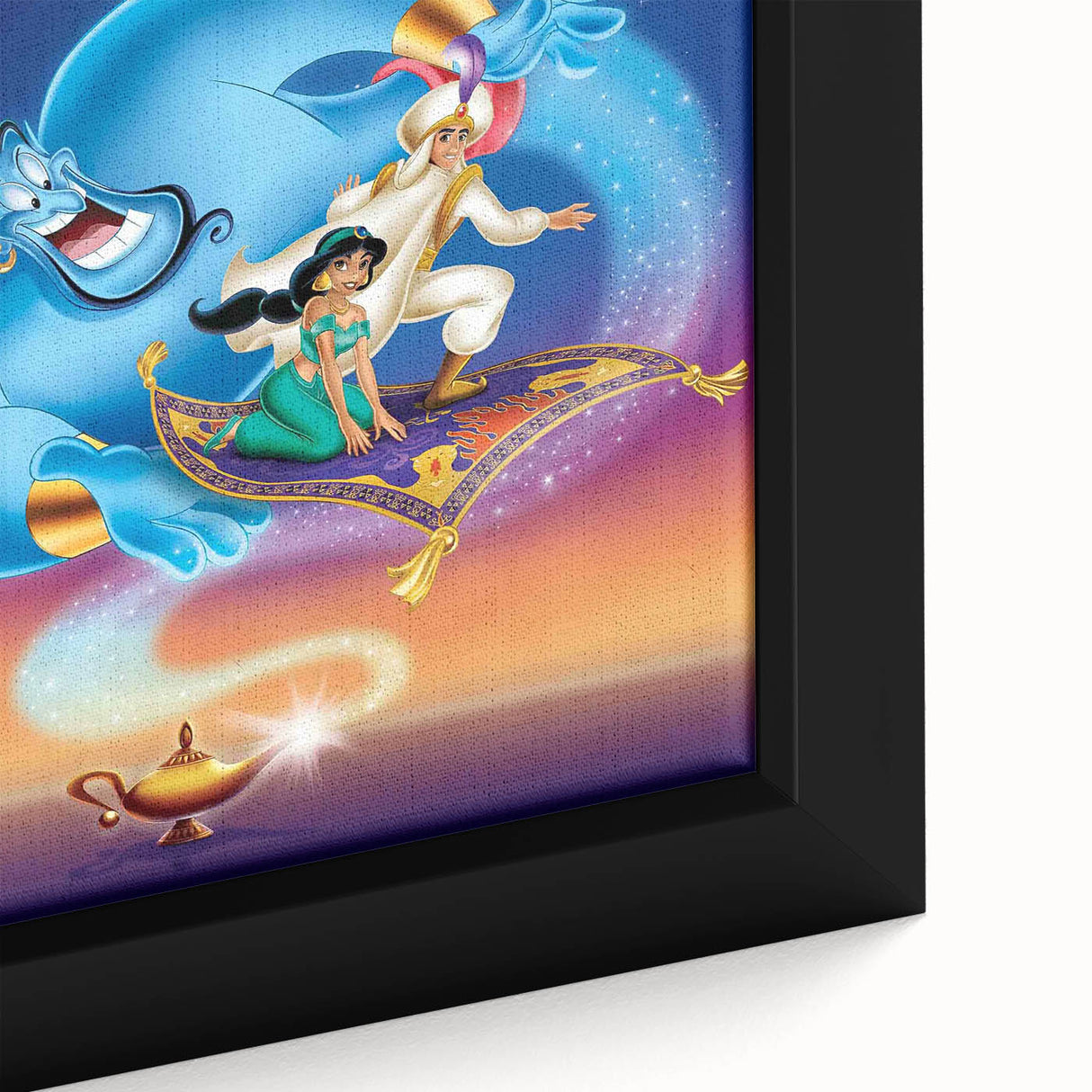 1990s Vintage Movie Poster - Classic 90s Film Art - Aladdin