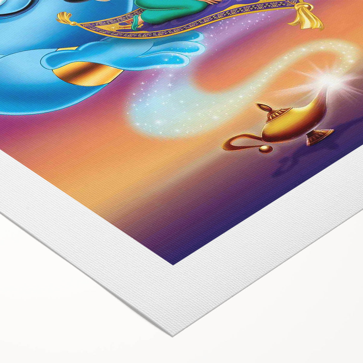 1990s Vintage Movie Poster - Classic 90s Film Art - Aladdin