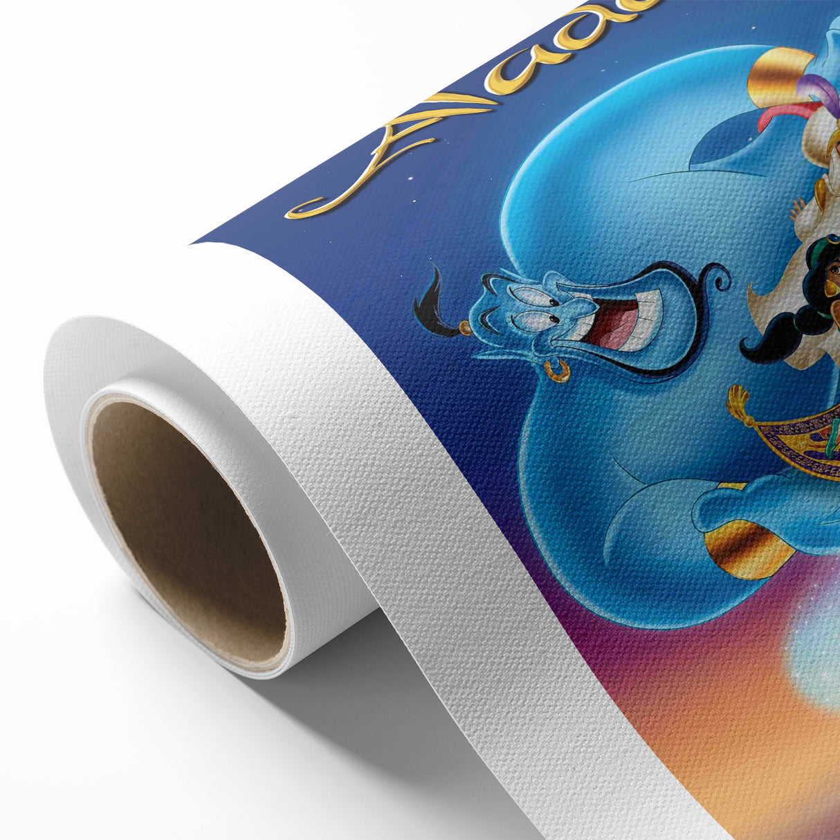 1990s Vintage Movie Poster - Classic 90s Film Art - Aladdin