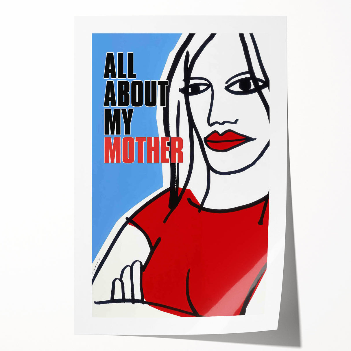 1990s Vintage Movie Poster - Classic 90s Film Art - All About My Mother