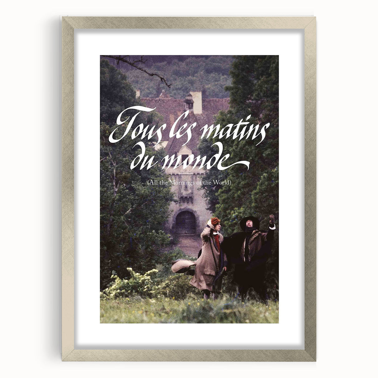 1990s Vintage Movie Poster - Classic 90s Film Art - Tous les Matins du Monde