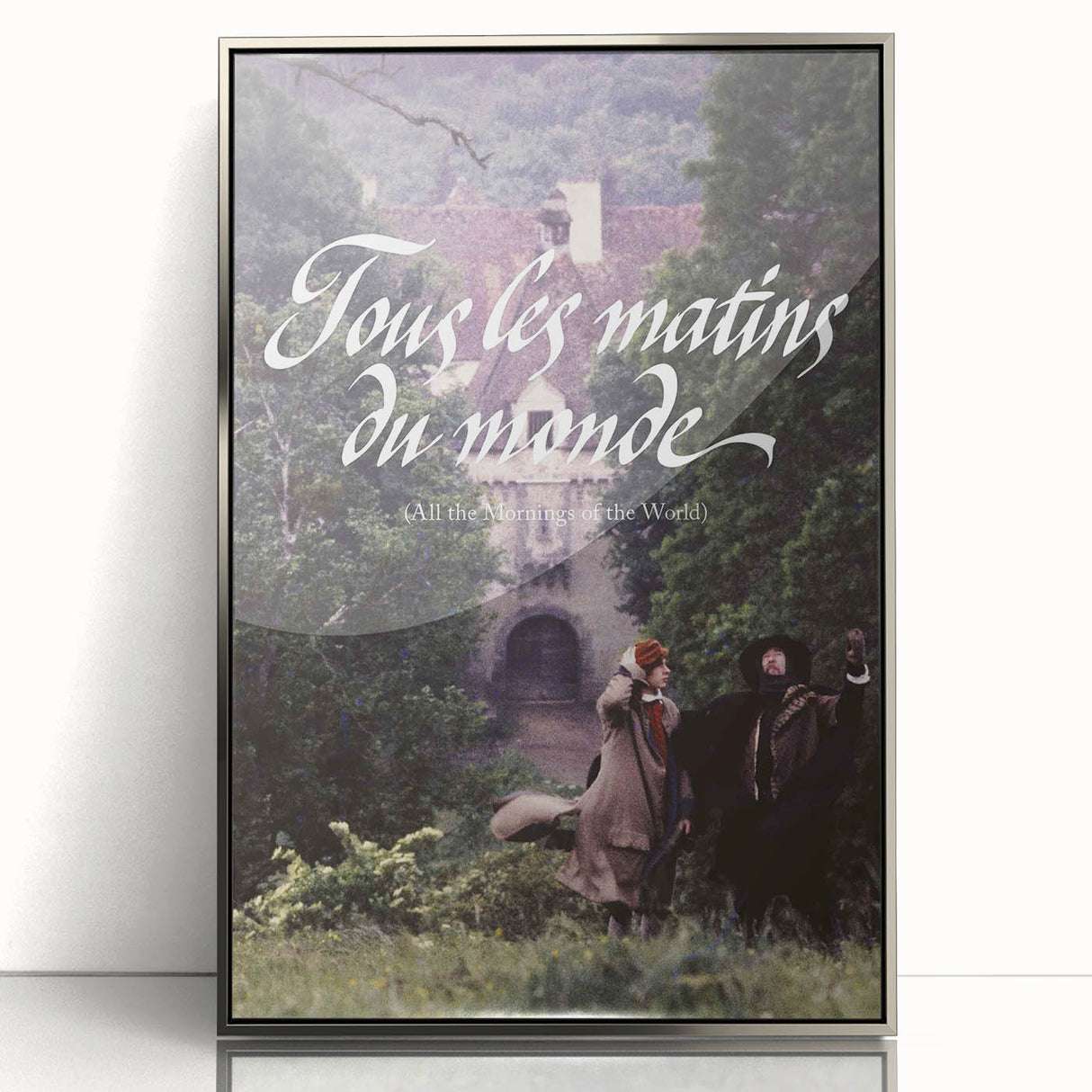 1990s Vintage Movie Poster - Classic 90s Film Art - Tous les Matins du Monde