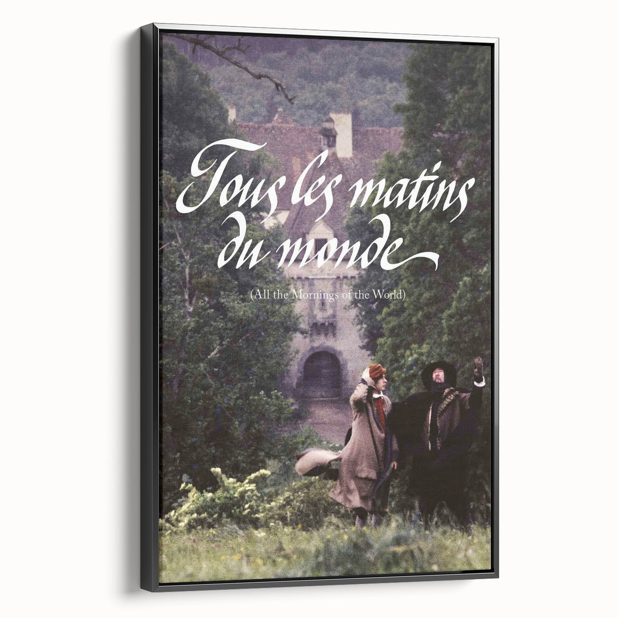 1990s Vintage Movie Poster - Classic 90s Film Art - Tous les Matins du Monde