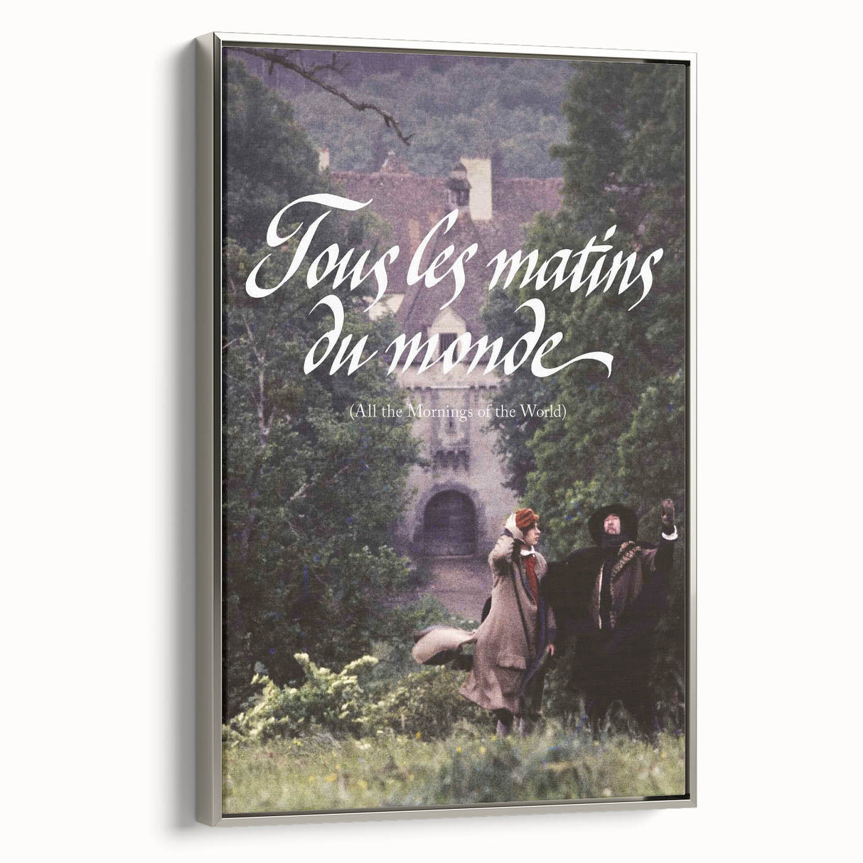 1990s Vintage Movie Poster - Classic 90s Film Art - Tous les Matins du Monde