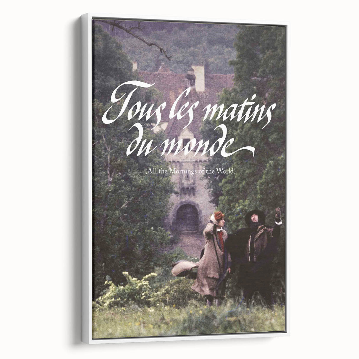 1990s Vintage Movie Poster - Classic 90s Film Art - Tous les Matins du Monde