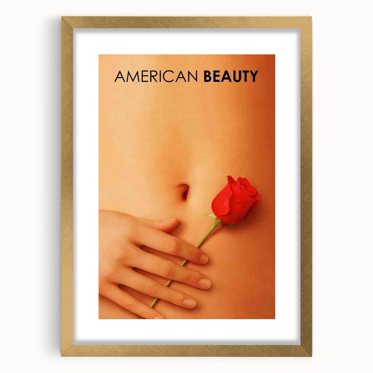 1990s Vintage Movie Poster – American Beauty Classic 90s Film Art