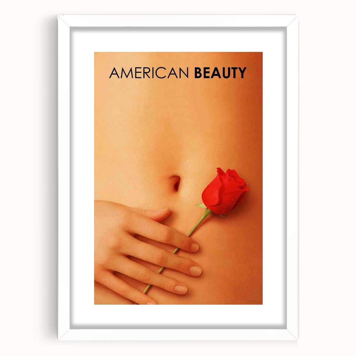 1990s Vintage Movie Poster – American Beauty Classic 90s Film Art